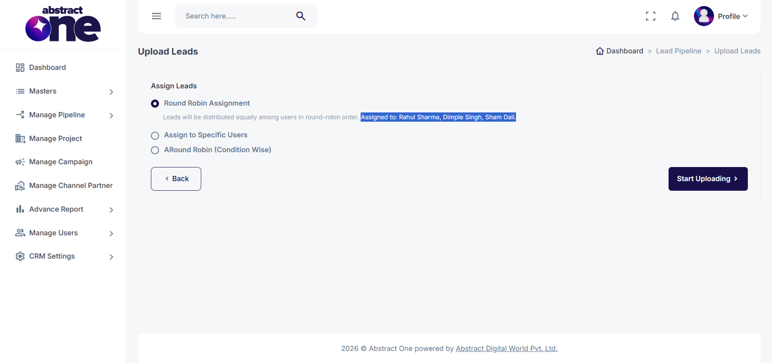 How to Bulk Upload Leads